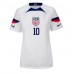 Camiseta Estados Unidos Christian Pulisic #10 Primera Equipación Replica Mundial 2022 para mujer mangas cortas